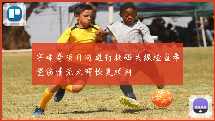 字母哥明日将进行核磁共振检查希望伤情无大碍恢复顺利