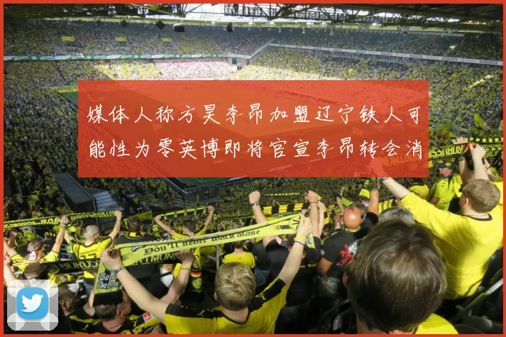 媒体人称方昊李昂加盟辽宁铁人可能性为零英博即将官宣李昂转会消息